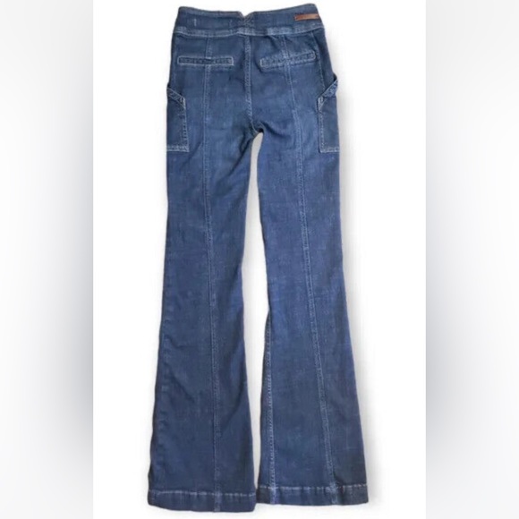 Anthropologie Pilcro Dark High Rise Bootcut Jeans Size 27 / NWT - Picture 2 of 8